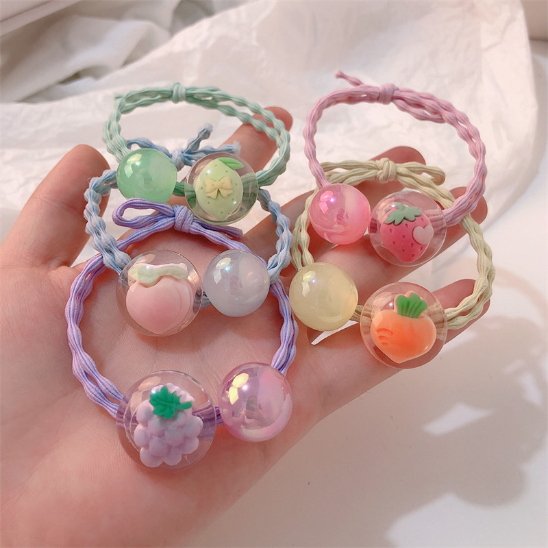 头绳/发饰/发圈/发绳/发饰女士拼接韩版细节图