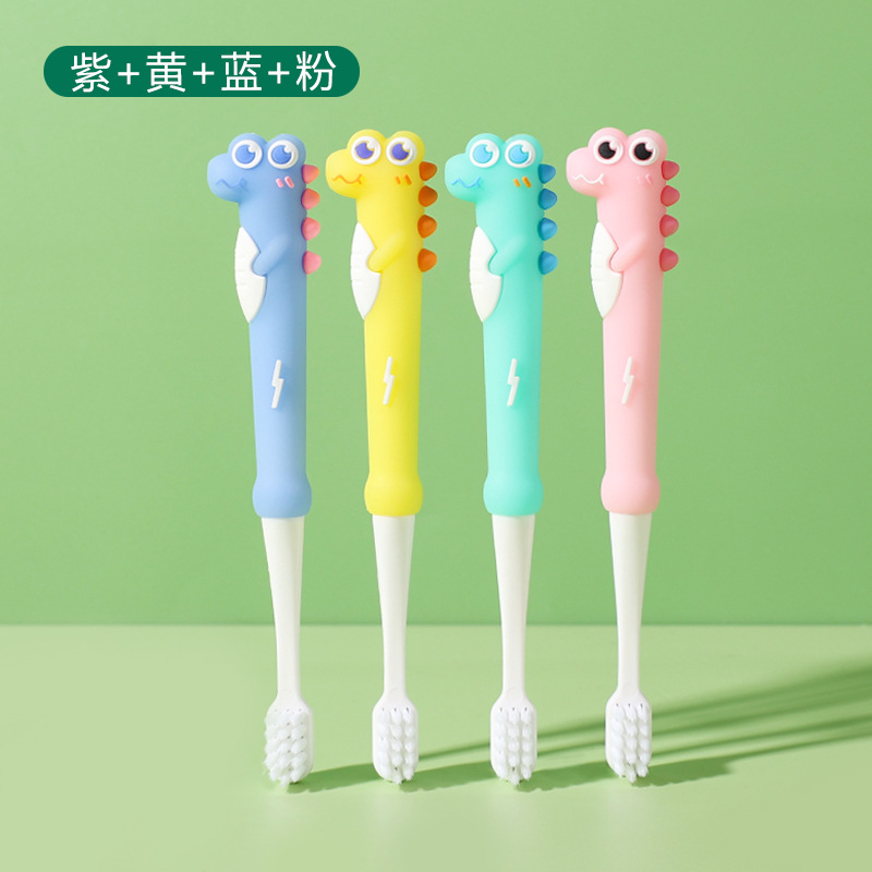 新款卡通儿童牙刷软毛护龈护齿2-12岁幼儿宝宝刷牙牙刷批发
