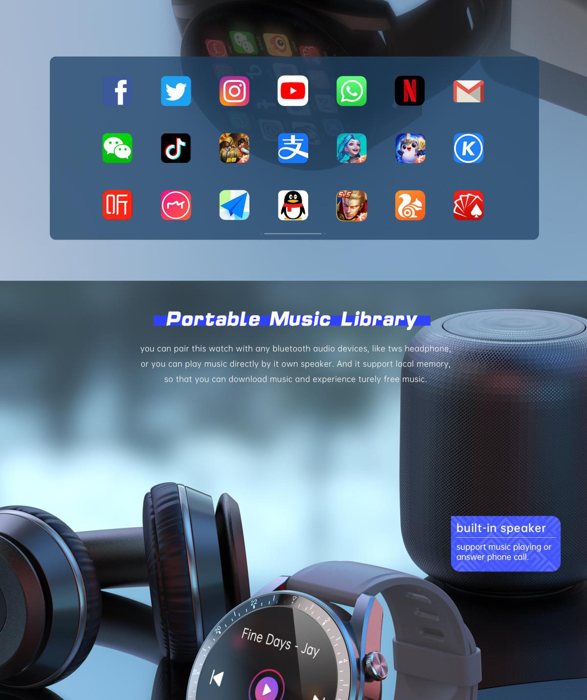 工厂直供可插卡4G全网通wifi安卓10.0高清拍照APP定位A2智能手表详情13