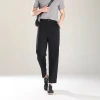 Trendy men's casual pants, summer thin solid color loose cigarette tube pants, 2025 fashionable and versatile Harem pants for men details Picture