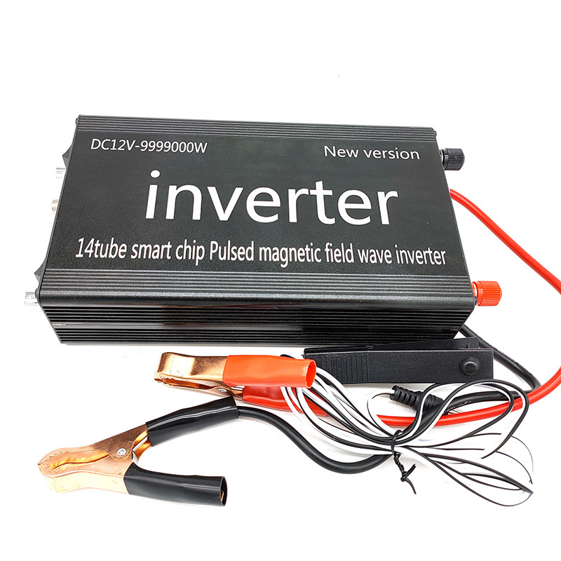Manufacturers Wholesale Double Inverter Head High Power 12V Battery Converter Kit Intelligent Big Tube Power Saving King details Picture