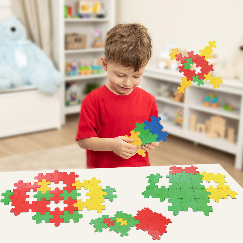 华隆玩具厂家直销智力拼板积木桌面玩具幼儿园玩具积木益智积木图
