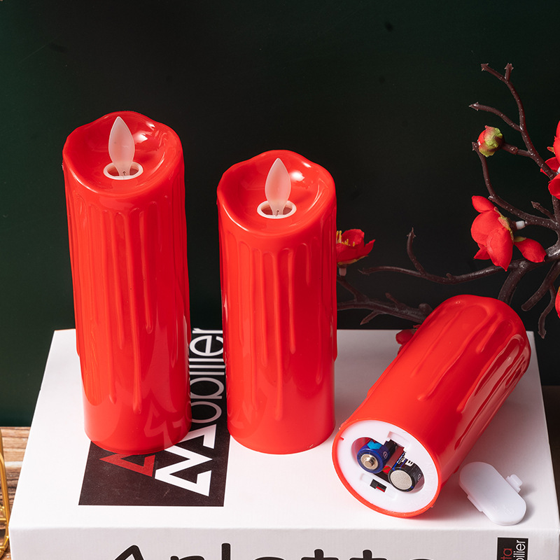 Wholesale of electronic candle lamps, offering lamps, Buddha lamps, swing wick simulation candles, fake candles, wedding and Buddha worship candles details Picture