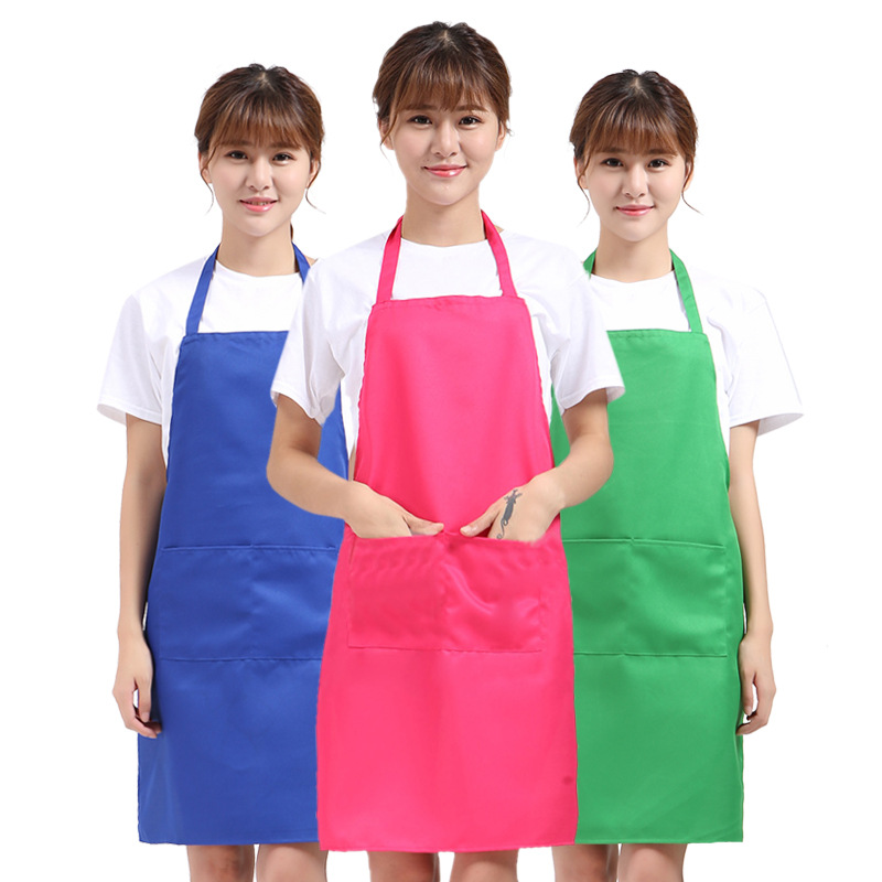 Advertising Apron Wholesale Custom Work Clothes Kitchen Waterproof And Oil-Proof Waist Printing Order Logo Promotional Gifts Item Picture