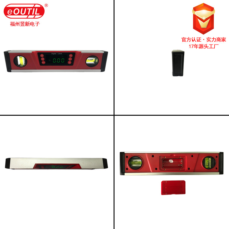 Digital Display Level High Precision Magnetic Aluminum Alloy Cast Aluminum Multi-Function Slope Measuring Instrument Dl135 Factory Direct Sales Application Scenario
