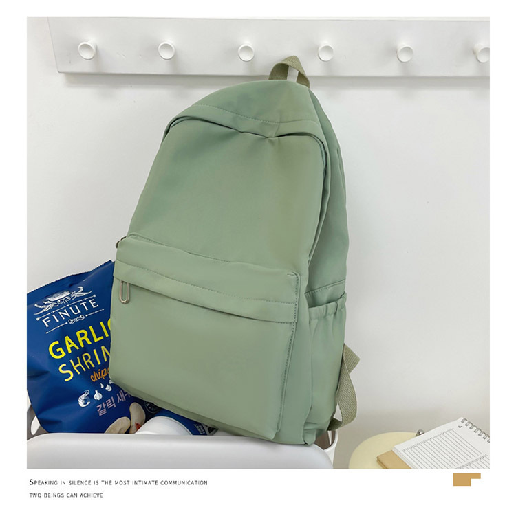 书包女日系初中生大容量学院风背包简约休闲户外双肩包高中书包女详情40