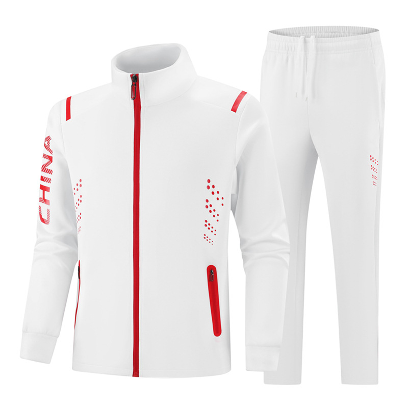 2025 Men's and Women's Sports Suits, school sports meeting class uniforms, school uniforms, running fitness coach training group Parent-Child uniforms