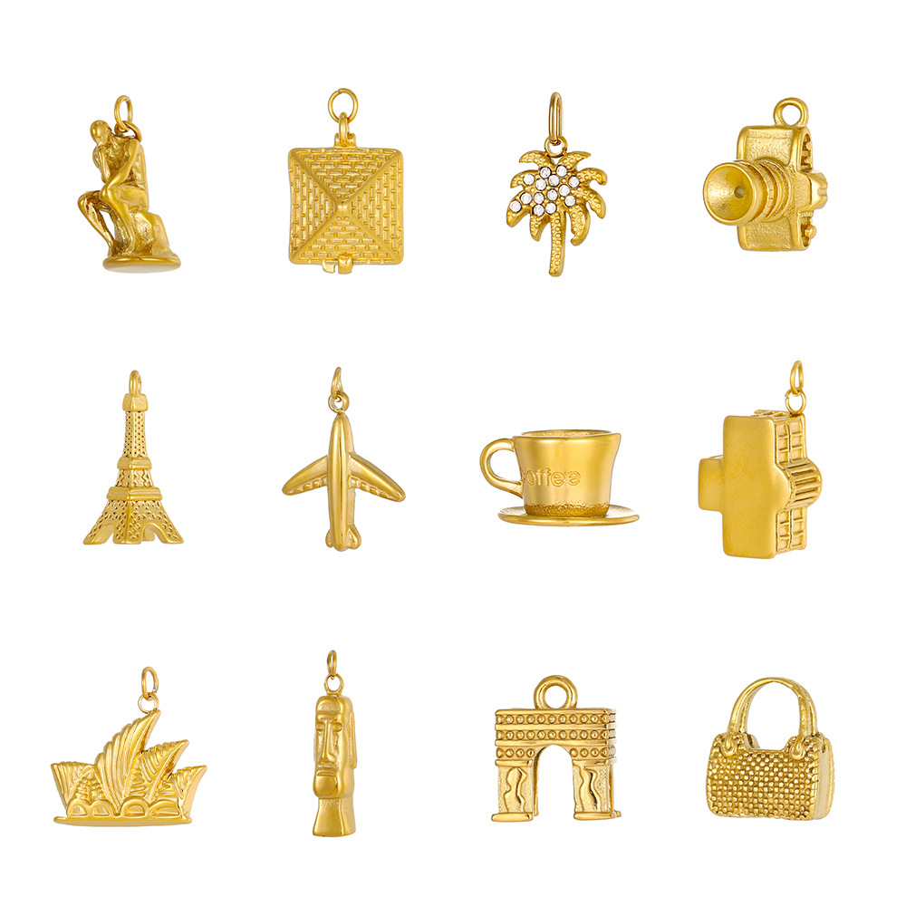 Cross-border retro creative metal jewelry accessories, simple and fashionable three-dimensional accessories, unique design sense, ins accessories pic 1