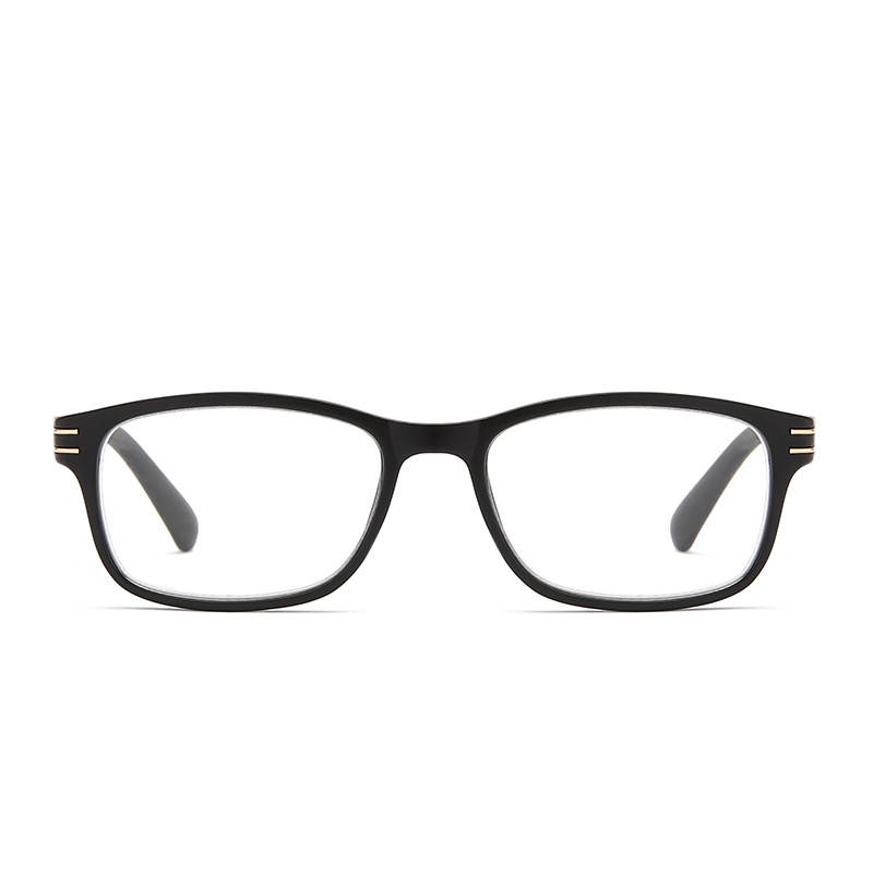 Wholesale anti-blue light reading glasses for men and women, middle-aged and elderly reading and newspaper reading glasses. Retro, simple, light and comfortable Specification image