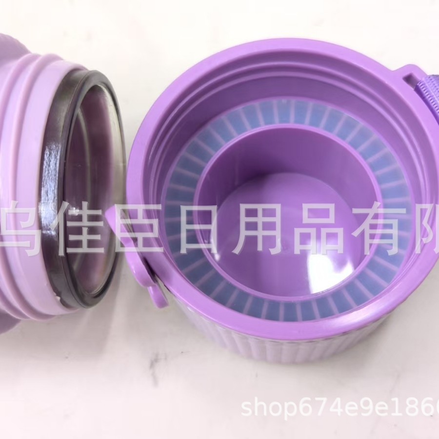 Solid-colored flower-covered striped glass cups with wristbands are convenient for students to carry when going out for wholesale Specification drawing
