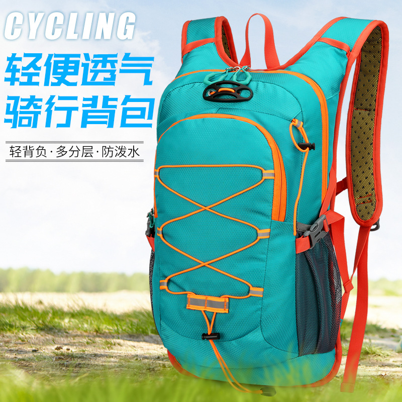 Outdoor 2025 New model cycling backpack, large capacity running backpack, schoolbag, multi-functional camping, hiking, mountaineering, men