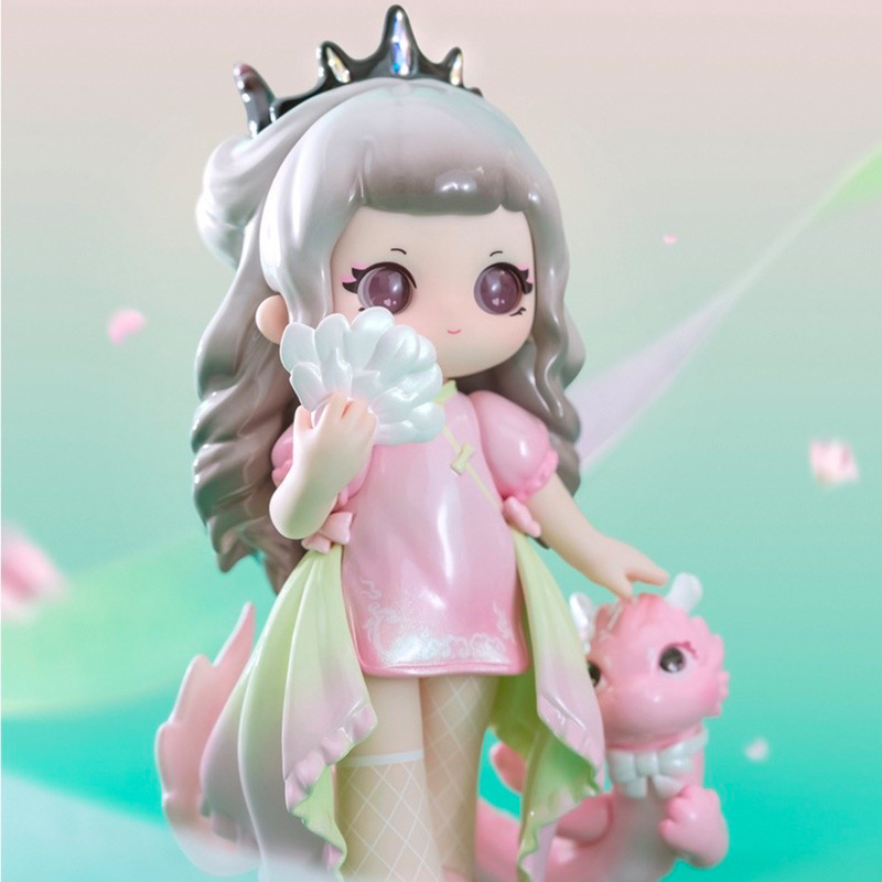Genuino y pera cuatro generaciones en la pintura como un sueño rollo caja ciega lindo juguete de la pieza de muñeca mano de la niña de seis un regalo idea tendencia juguetes details Picture