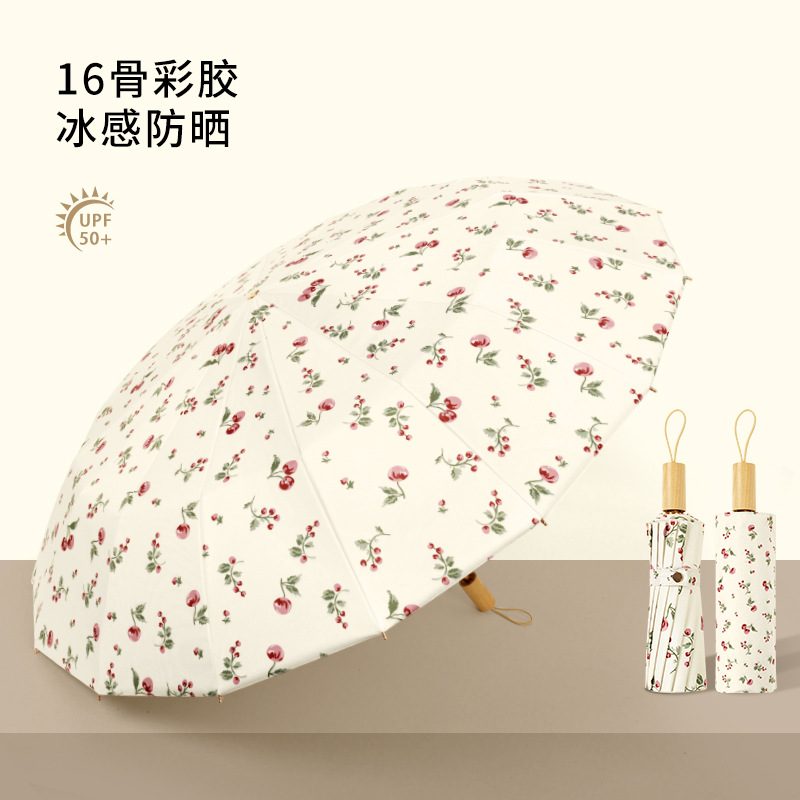 晴雨伞实物图