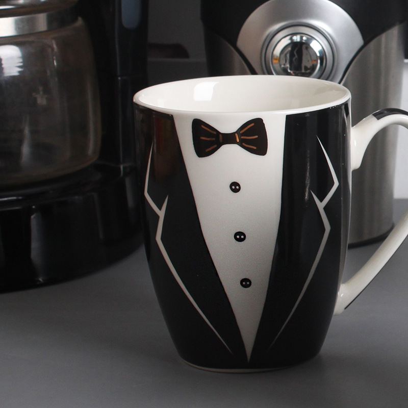 Drinking Cup Creative Teacup Ceramic Cup Drinking Cup Home Mug Large Capacity Office Coffee Cup Breakfast Cup Application Scenario