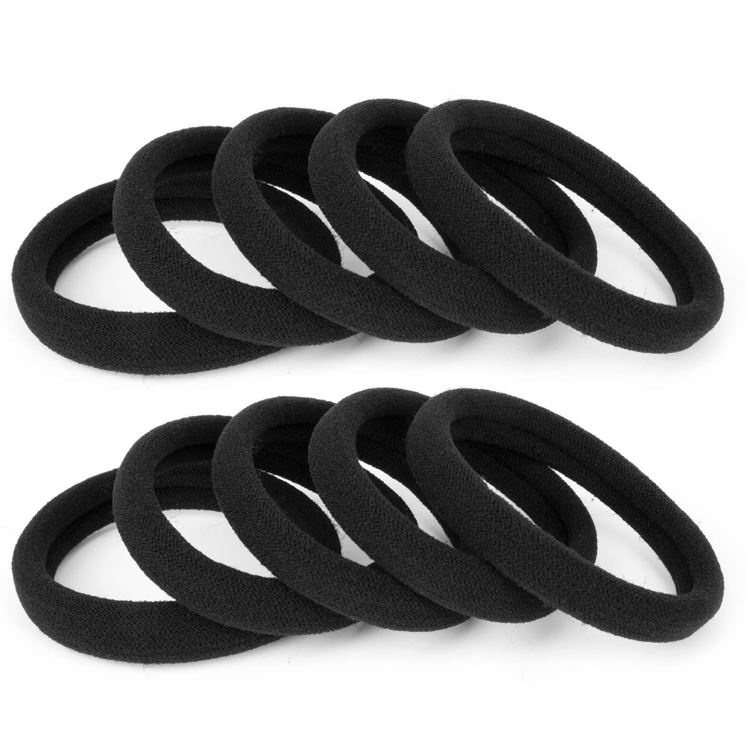 Cross-border Amazon hot-selling hair bands, high-elasticity and durable towel bands, thickened hair bands for women that won't damage hair, new hair bands with rubber bands, dot diamond hair bands, women's patchwork Korean style large intestinal bands, women's headwear, hair ties, women's patchwork Korean style Item Picture