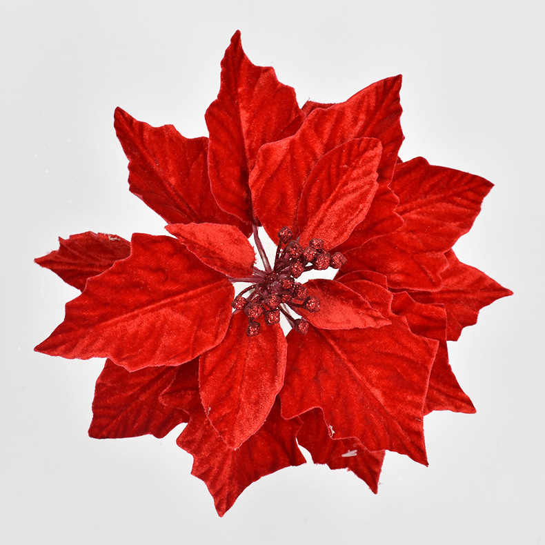 Factory Christmas wreath Decoration accessories Red Dried flowers 25 Artificial flowers Fake flowers Artificial flowers Home decoration Christmas flowers