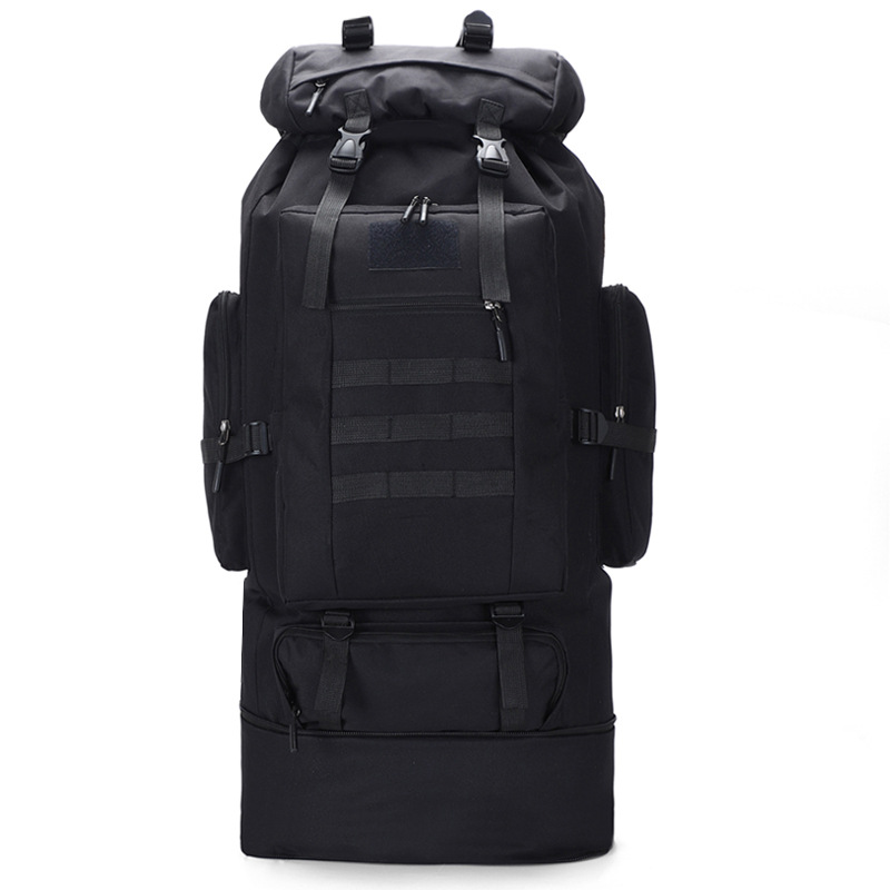 Cross-border 100L large-capacity, high-waterproof camouflage outdoor camping and hiking bag, men's and women's travel and sports backpack Application Scenario