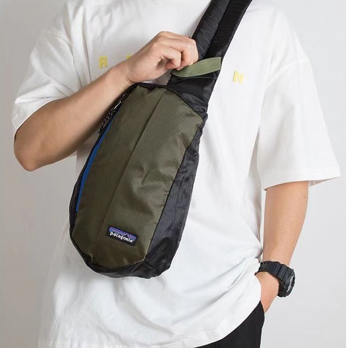 2024 New Pata Bata Summer Cycling Men's And Women's Fashion Chest Bag Outside One Shoulder Folding Storage Crossbody Chest Bag Sports Outdoor Application Scenario