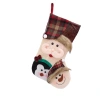 Old man, snowman, deer, linen, Christmas stocking, Christmas decorations, Christmas tree pendants, gift bags, gift bags Application Scenario