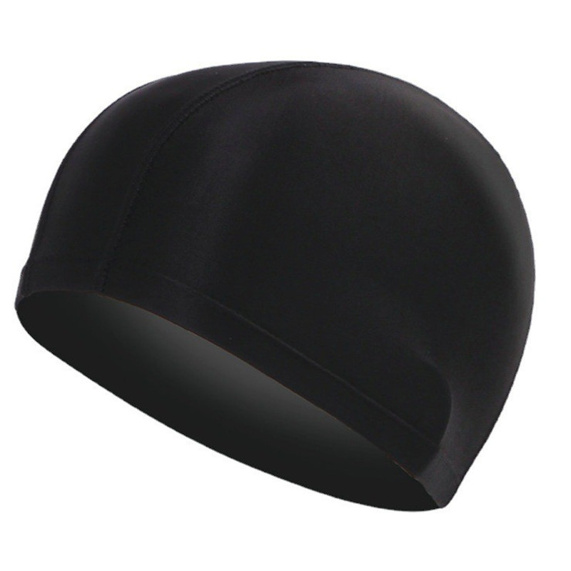 Comfortable and breathable adult swimming caps for hair care are available in stock at the swimming pool for both men and women Specification image