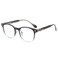 新款TR90/个性克罗芯镜/防蓝光眼镜白底实物图