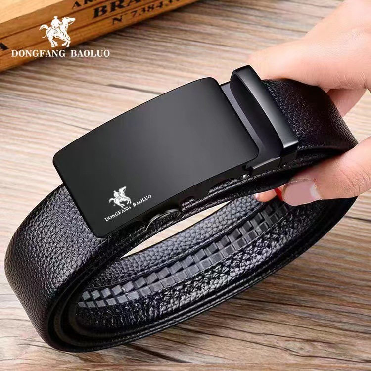 Wear-Resistant Leather Authentic Paul New Men's Belt Automatic Buckle Belt Fashion Casual All The Fashion Belt Specification drawing