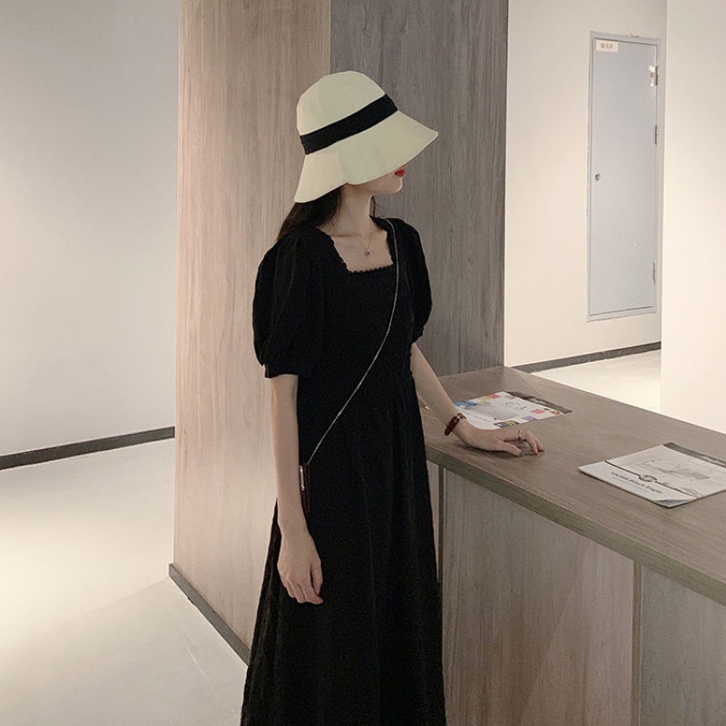 大码连衣裙实物图