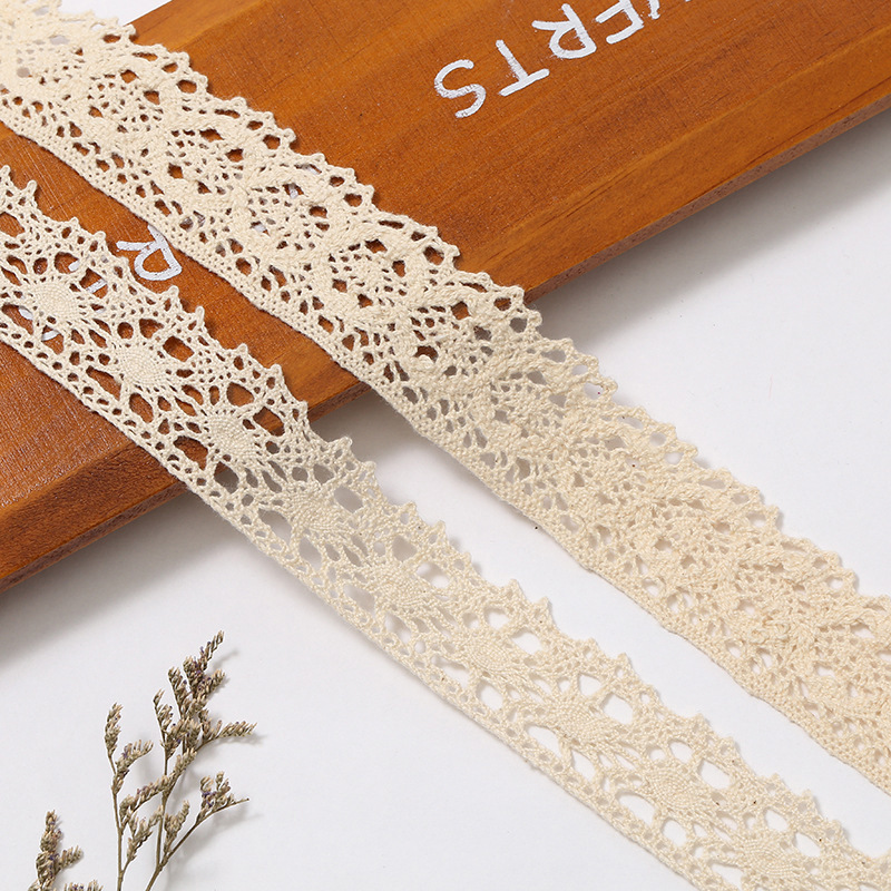 Manufacturers For 3.5 Cm Cotton Lace Sofa Curtain Tablecloth Lace Clothing Accessories Spot Wholesale