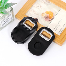 Stainless steel beer bottle opener Spot advertisement Plastic wine opener can opener Beer opener LOGO