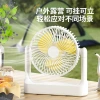 New desktop usb retractable fan, portable desktop fan, charging office outdoor small fan, home ceiling fan details Picture