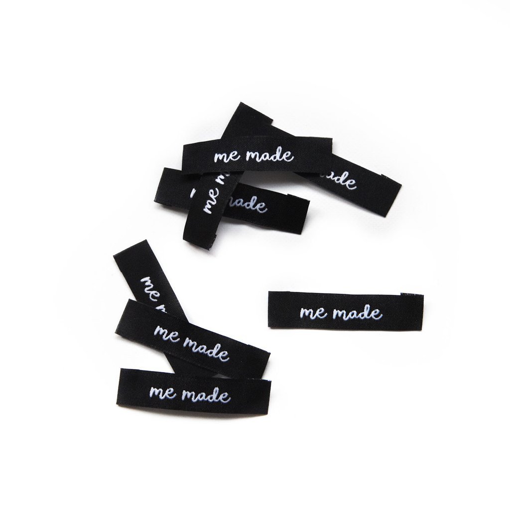 服装箱包鞋帽织唛 高密度服装织标侧标领标布标logo