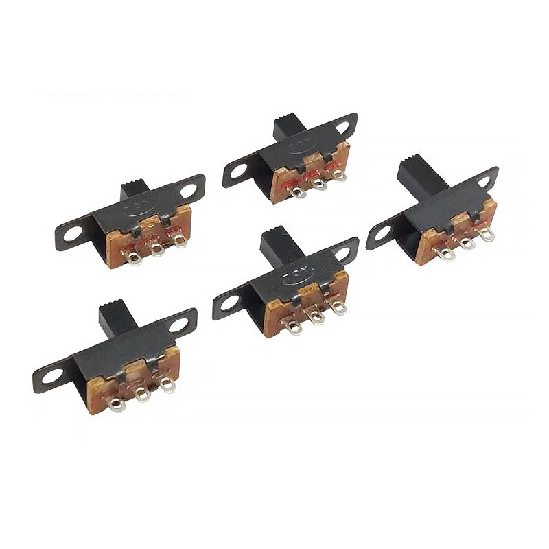 SS12F15G5 mini small sliding two-position three-pin toggle switch electronic toy switch details Picture