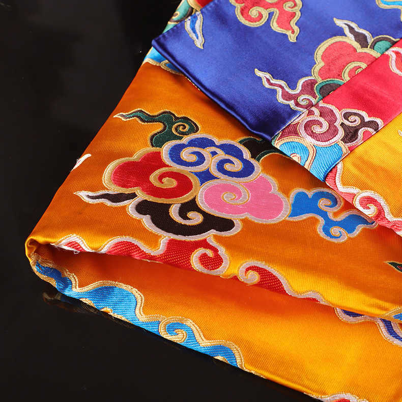 Length and width 1 meter eight treasure tablecloth Carter Tibetan style tablecloth for tablecloth Tibetan style table cloth can be selected full figure