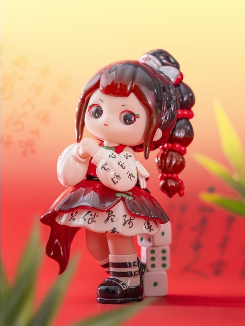Genuino y pera cuatro generaciones en la pintura como un sueño rollo caja ciega lindo juguete de la pieza de muñeca mano de la niña de seis un regalo idea tendencia juguetes pic 9