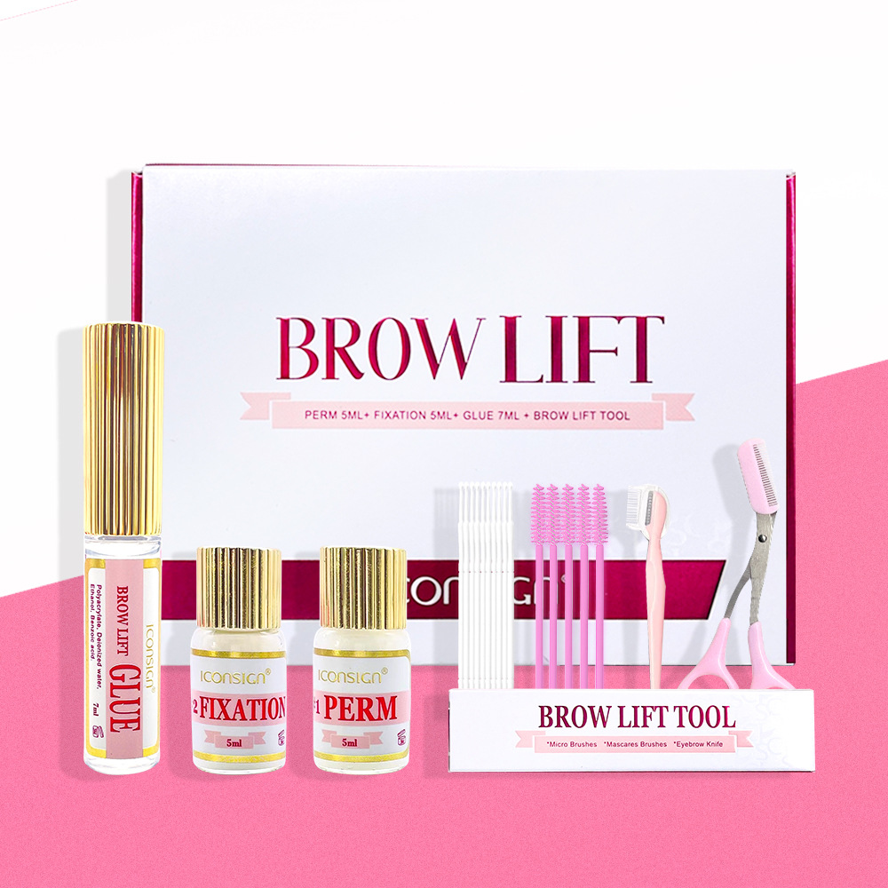 Iconsign Cross-Border Hot Brow Set Keratin Eyelash Fixed Eyebrow Hot Wholesale