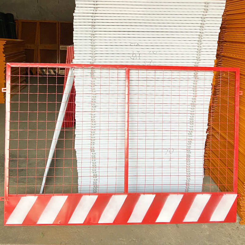 Wholesale of construction site foundation pit guardrail net, safety warning guardrail, temporary isolation net, distribution box protection shed guardrail net Application Scenario