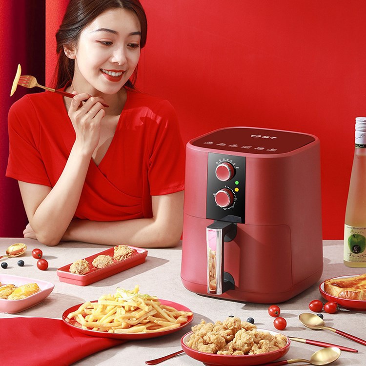 Yangzi Air Fryer 4L5l Large Capacity Household Automatic Intelligent Health Multi-Functional Electric Oven Without Oil Smoke details Picture