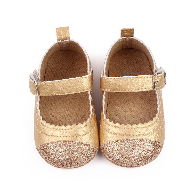 Spring and Autumn 0-1 year old baby princess shoes, baby shoes, soft-soled walking shoes, girls' baby shoes wholesale 2770 details Picture