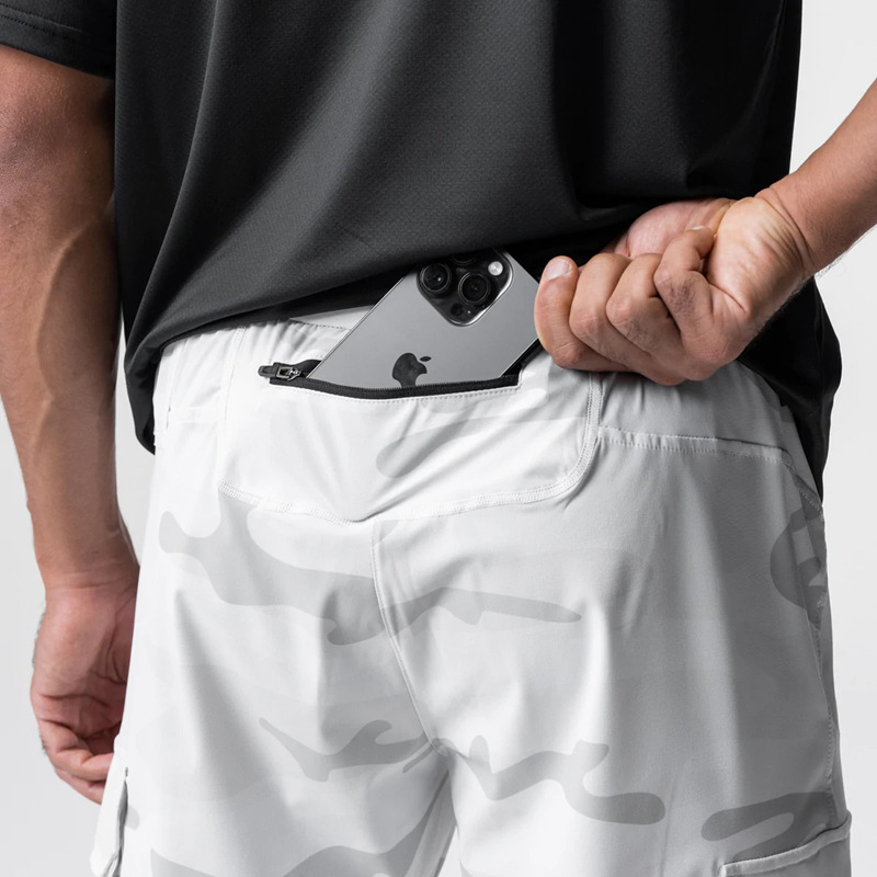 Spring 2023 new style fitness and sports trousers for men, casual loose and thin woven workwear pants, leg tightening sweatpants Application Scenario