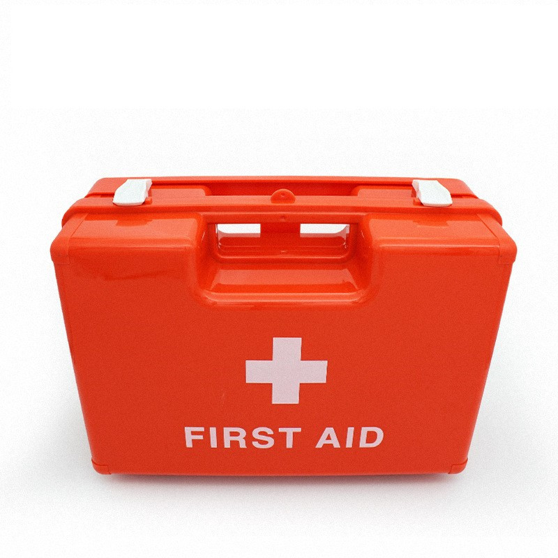 Cross-Border Abs First Aid Kit Plastic Medicine Box Wall Hanging Portable Factory Enterprise Annual Audit Family Medicine Box Emergency Box details Picture