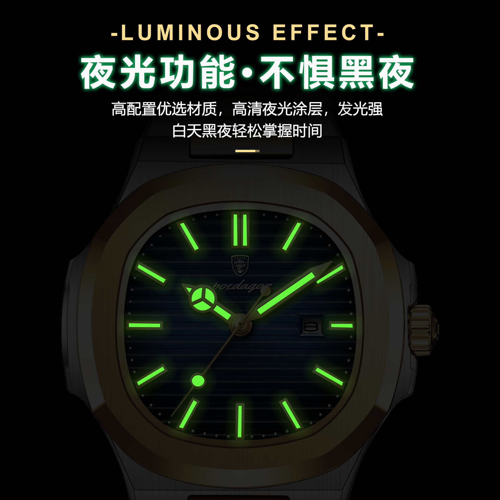 Swiss brand's luxury new women's watch, ultra-thin luminous quartz watch, live-streamed export bestseller, one-piece consignment Application Scenario