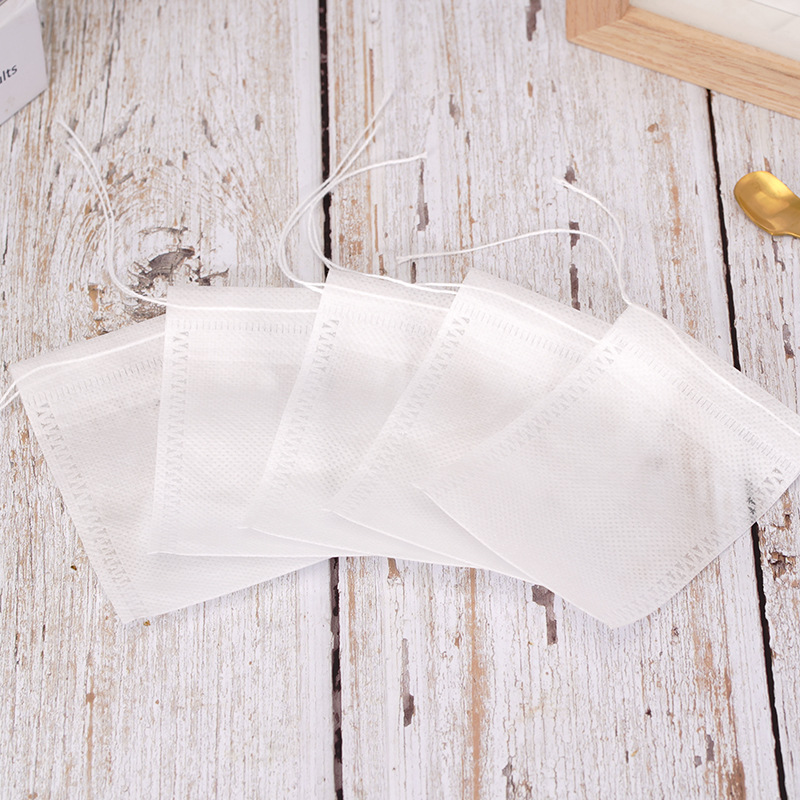 7*10 Non-Woven Thread Bag Herbal Tea Bag Chinese Medicine Bag Decocted Medicine Filter Bag Tea Bag Non-Woven Bag Wholesale Application Scenario