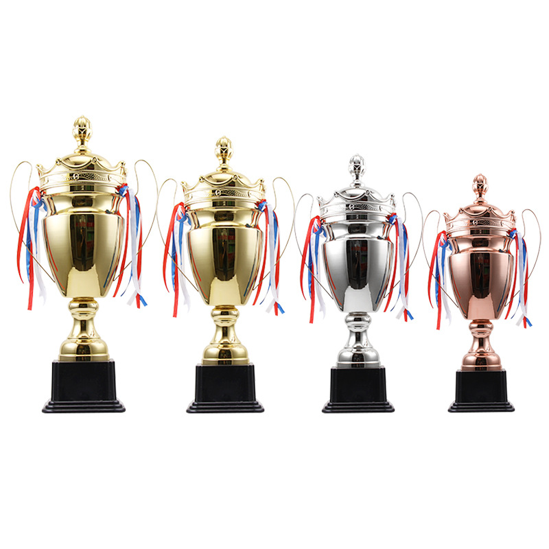 Wholesale 2022 new high-end metal trophies, awarding business annual meeting alloy trophies Item Picture