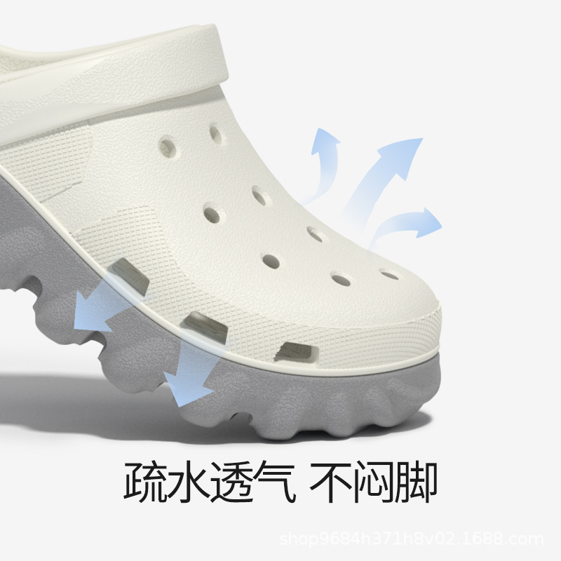 凉鞋/洞洞鞋/夏季女式新款凉鞋/凉鞋男/真皮凉鞋女细节图