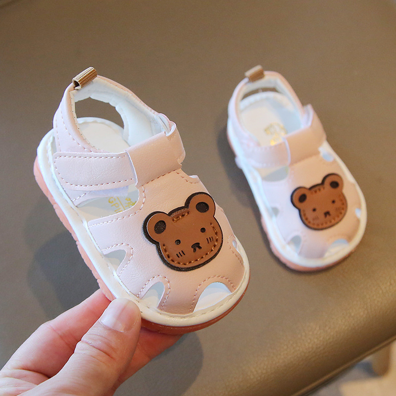 夏季婴幼儿宝宝凉鞋0-1岁4-8-12个月软底防滑学步鞋防踢不掉鞋子详情图3