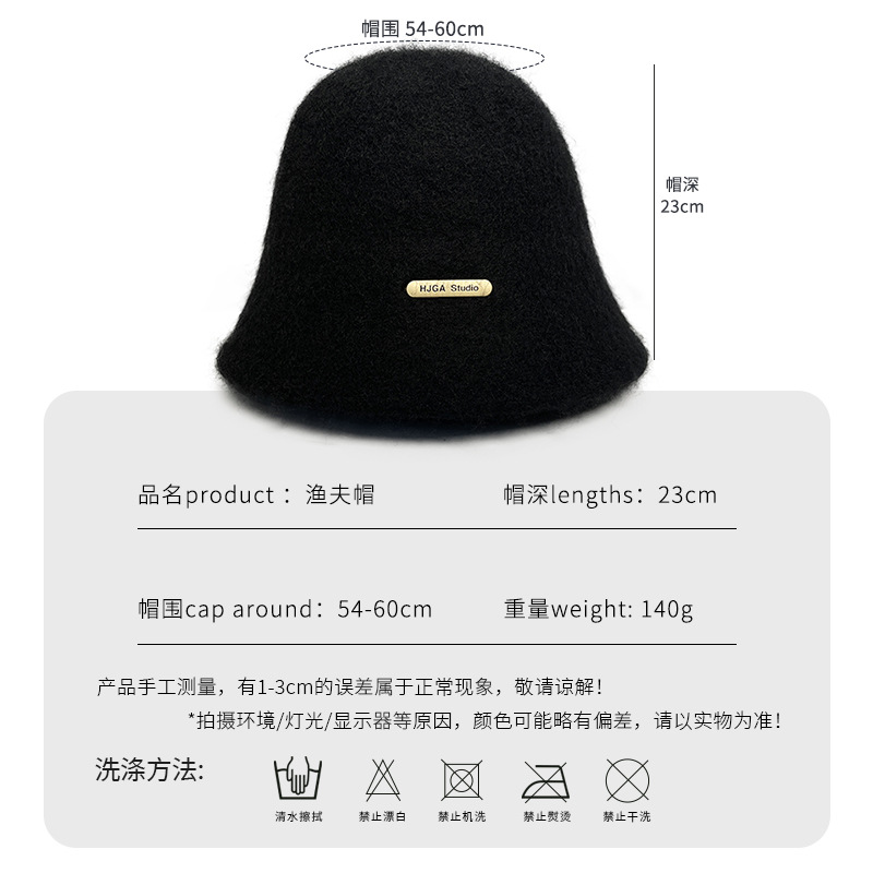 成人帽实物图