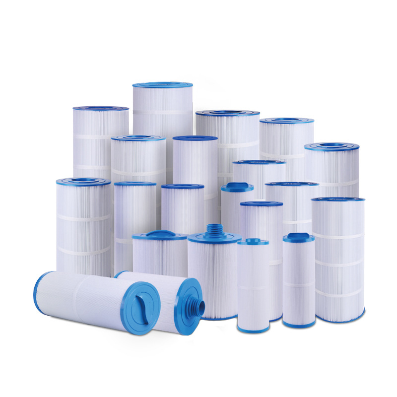 Fabricante de filtros de piscina OEM procesamiento personalizado filtro de agua SPA filtro plegable filtro plegable el elemento del filtro Specification image