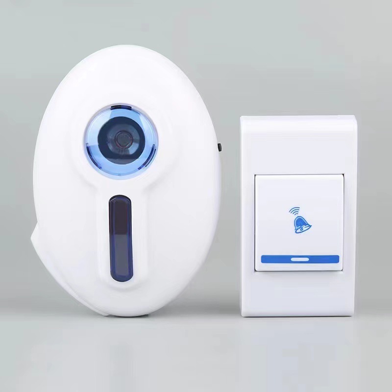 Wholesale foreign trade doorbells, no-plug commercial long-distance wireless doorbells, smart elderly call machines, music doorbells details Picture