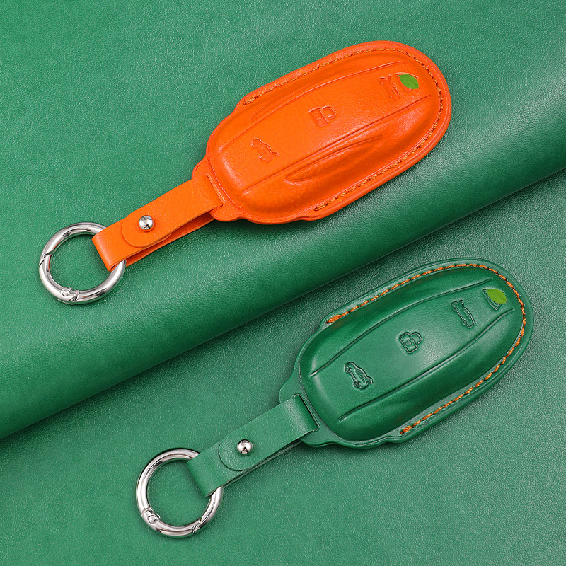 超纤车载钥匙细节图