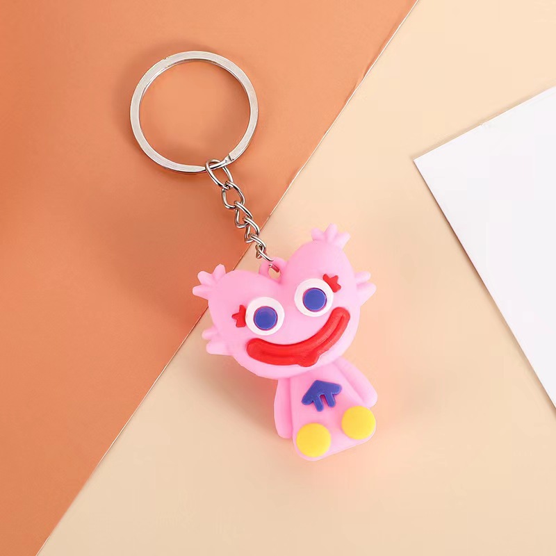 Factory Direct Sales Of Cartoon Pvc Soft Plastic Poppy Key Chain Doll Pendant Promotion Small Gift Net Celebrity Peripheral Accessories Application Scenario